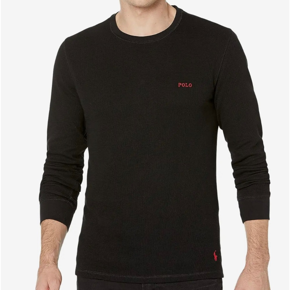 Polo Ralph Lauren Waffle Long Sleeve Crew
